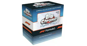 2020 Topps Chrome Sapphire Formula 1 Racing Box
