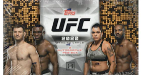 2020 Topps UFC Hobby Box