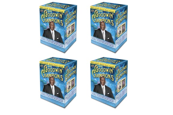 2020 Upper Deck Goodwin Champions Blaster Box 4x Lot