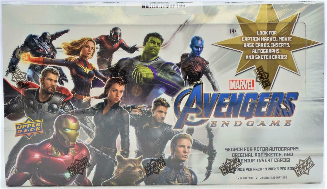 2020 Upper Deck Marvel Avengers Endgame Hobby Box - 2020 - US