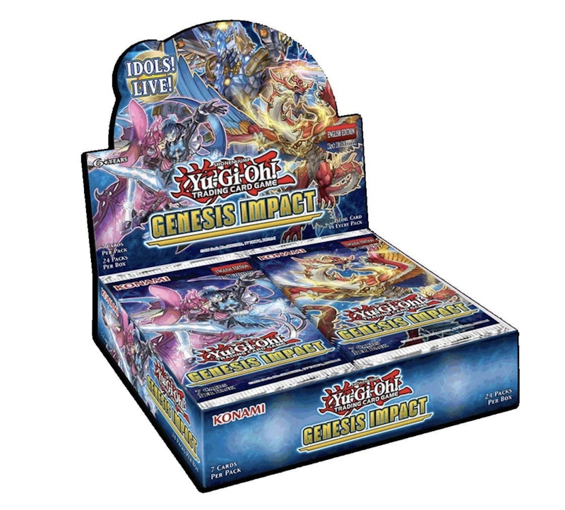 Set Yu-Gi-Oh! Caja de refuerzo de impacto Genesis de TCG