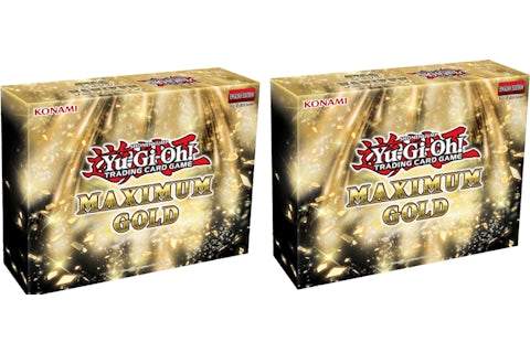 2020 Yu-Gi-Oh! TCG Maximum Gold Collector's Set 2x Lot - US 2020 Yu-Gi-Oh! TCG Maximum Gold Collector's Set 2x Lot - US