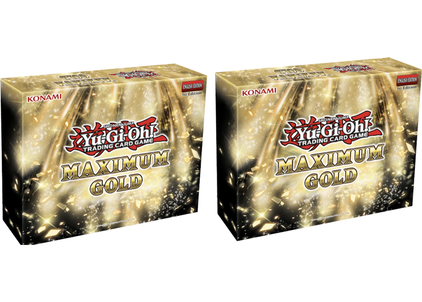 Yu-Gi-Oh! TCG Maximum Gold El Dorado Box - Factory Sealed 1st Edition, 4 Packs Inside Yu-Gi-Oh! TCG Maximum Gold El Dorado Box - Factory Sealed 1st Edition, 4 Packs Inside