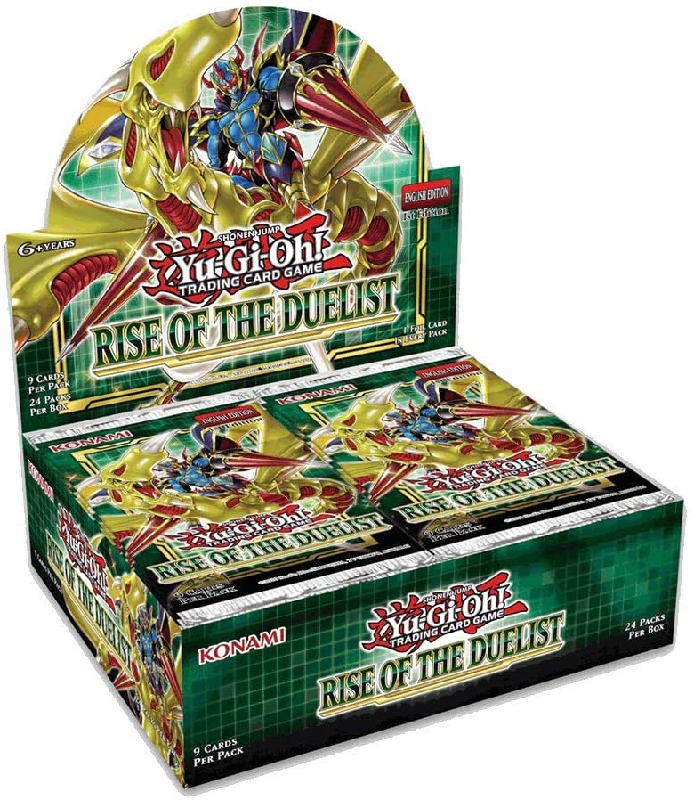 In Stock Yu-gi-Oh Rise Of The Duelist Eng 1ST ED BOOSTER BOX FACTORY SEALED 