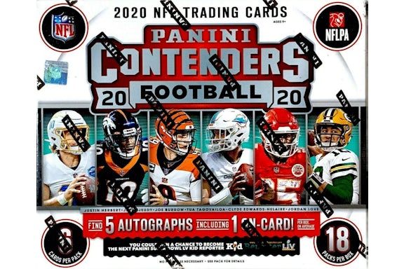 2020 Panini Contenders Football Hobby Box