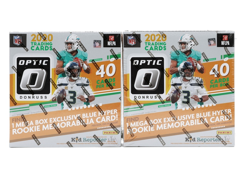 2020 Donruss Optic factory NFL Mega