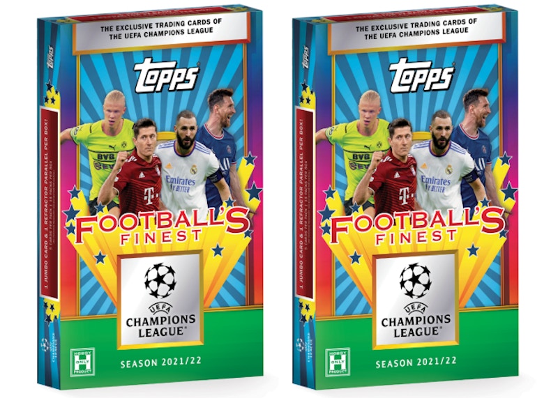 2021-2022 Topps UEFA Champions League Finest Flashbacks Soccer