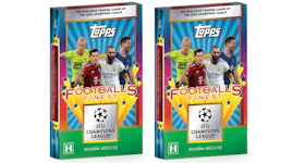2021-2022 Topps UEFA Champions League Finest Flashbacks Soccer Hobby Box 2x Lot