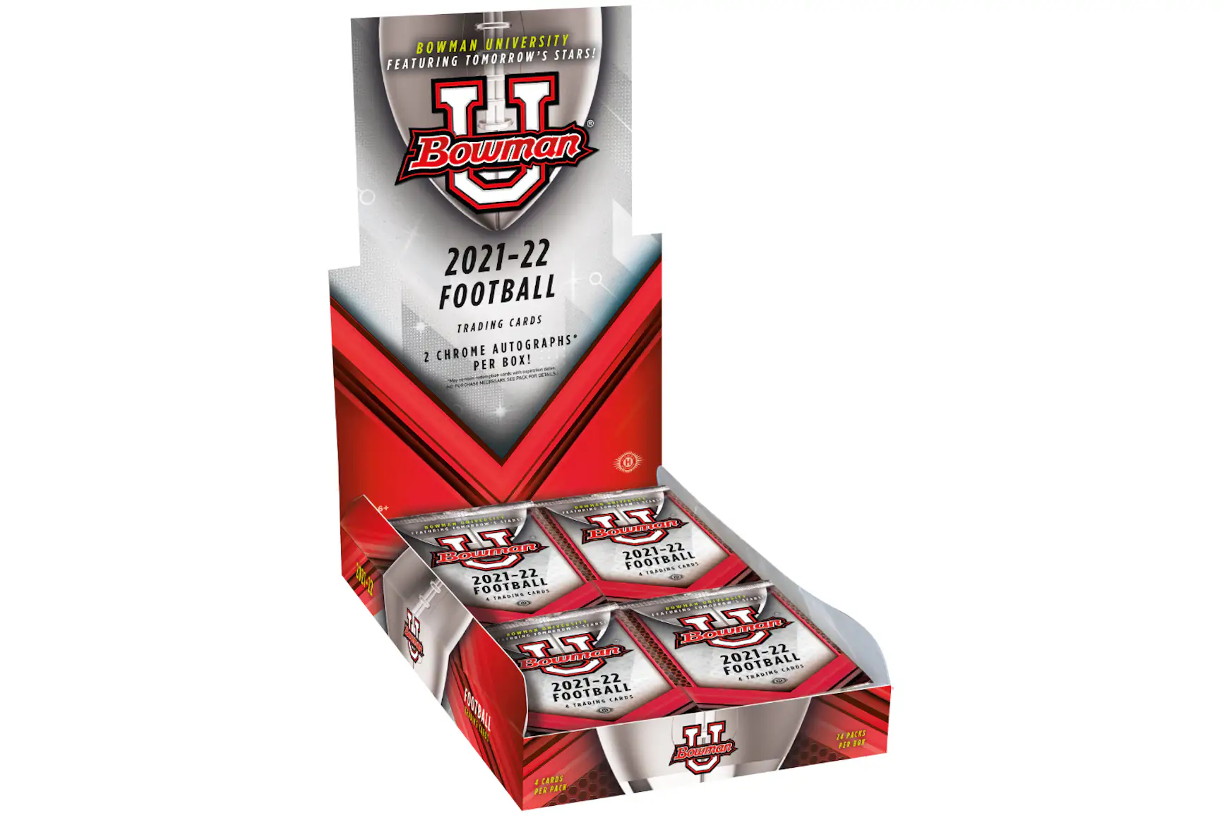 202122 Bowman Chrome University Football Hobby Box 202122 CA