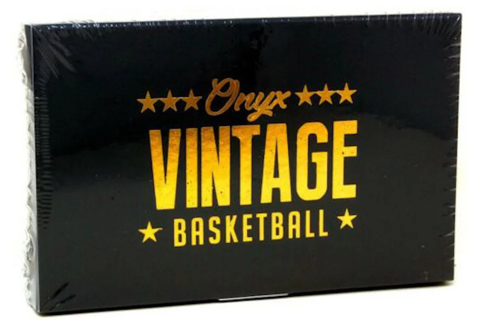 2021-22 Onyx Vintage Basketball Hobby Box
