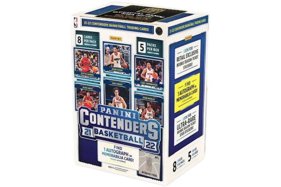 2021-22 Panini Contenders Basketball Blaster Box (40 unidades)
