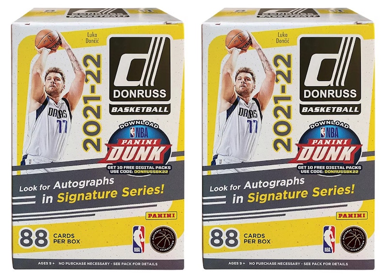 新品 送料無料 NBA 2021-22 Donruss Blaster 新品未開封2ボックス fawe.org