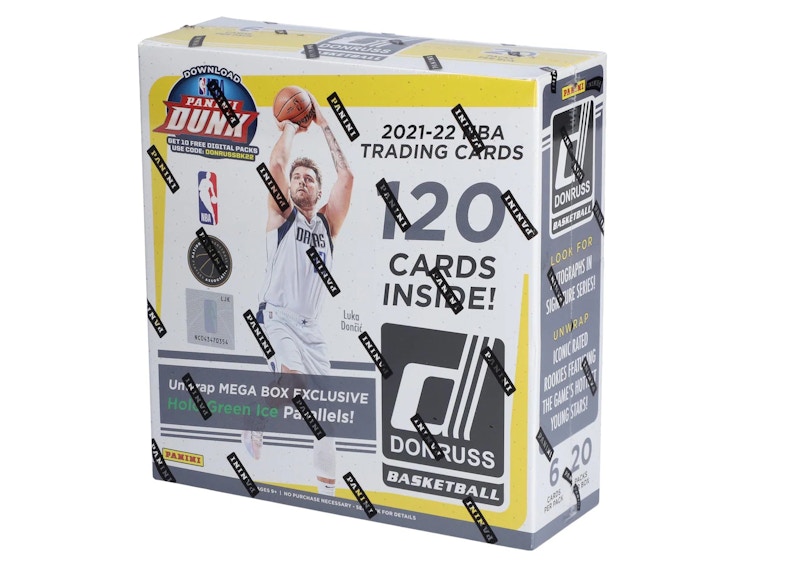 2021-22 Panini Donruss Basketball Fanatics Exclusive Mega Box (Holo Green  Ice Parallels) - 2021-22 - JP