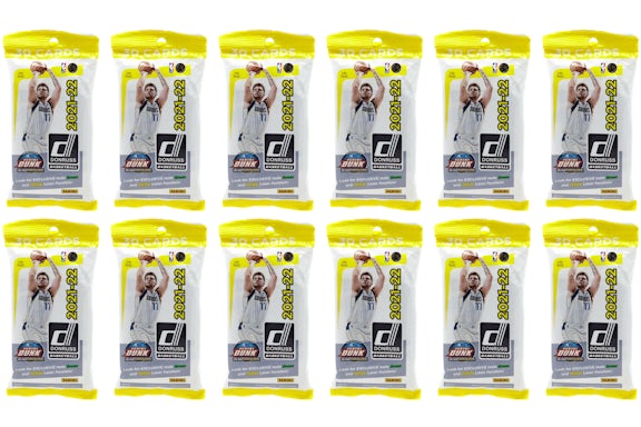 2021-22 Panini Donruss Basket Fat Pack 12x lotto