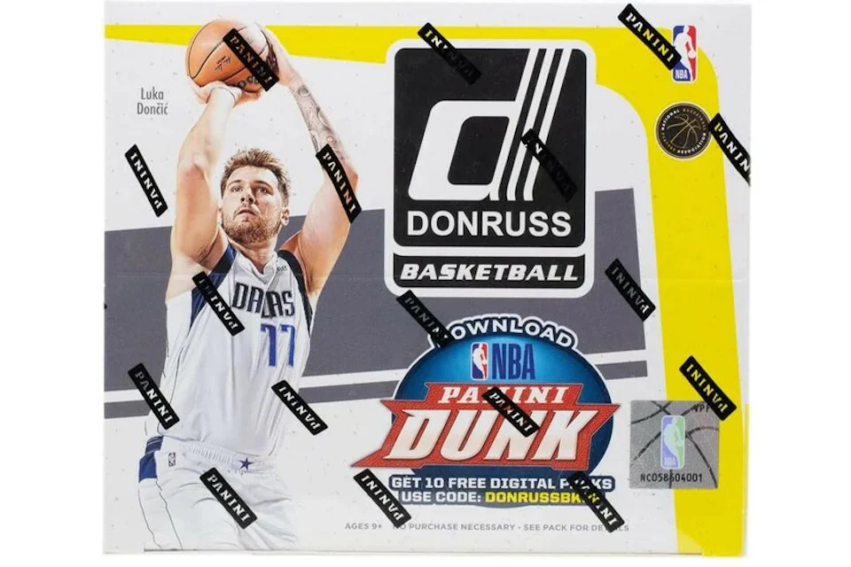 2021-22 Panini Donruss Basketball Retail Box