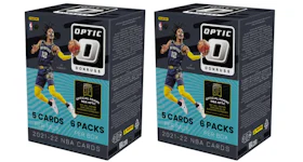 2021-22 Panini Donruss Optic Basketball Blaster Box 2x Lot