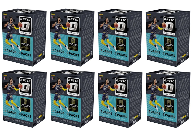 2021-22 Panini Donruss Optic Basketball Blaster Box 8x Lot - 2021-22 - GB