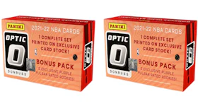2021-22 Panini Donruss Optic Basketball Complete Box Set 2x Lot