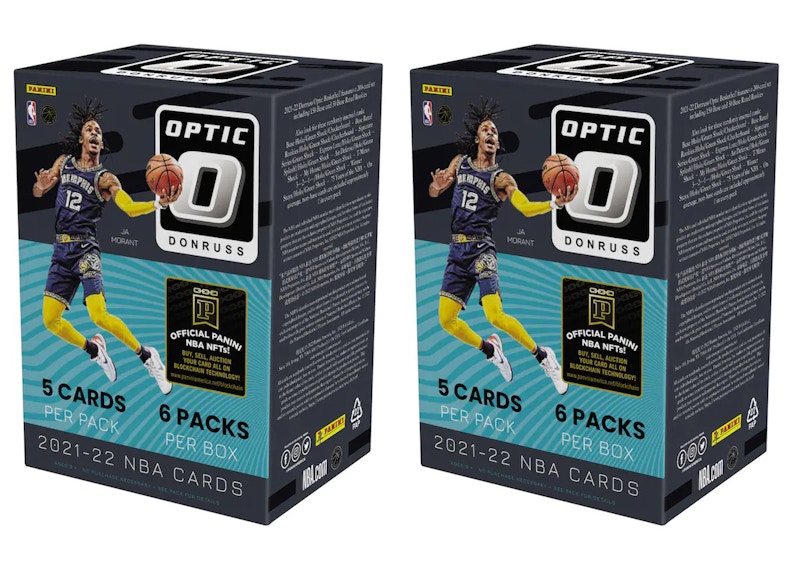 2021-22 Panini Donruss Optic Basketball Fanatics Exclusive Blaster Box ...