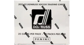 2021-22 Panini Donruss Soccer Factory Sealed Multi-Pack Fat Pack Box