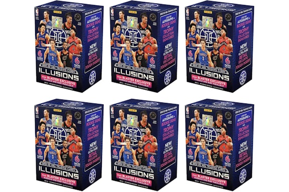 2021-22 Panini Illusions Basketball Blaster Box 6x Lot