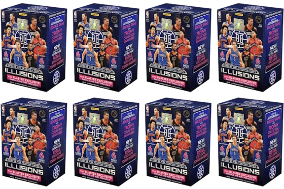 2021-22 Panini Illusions Basketball Blaster Box 8x Lot