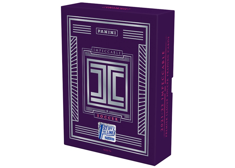 2021-22 Panini Impeccable Soccer 1st Off The Line Hobby Box