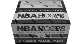 2021-22 Panini NBA Hoops Basketball Factory Sealed Multi-Pack Cello Fat Pack Box