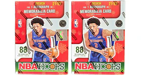 2021-22 Panini NBA Hoops Basketball Holiday Blaster Box 2x Lot