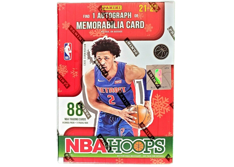 2021-22 Panini NBA Hoops Basketball Holiday Blaster Box - 2021