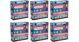 2021-22 Panini Prizm Basketball Fanatics Exclusive Mega Box (Green Ice Prizms) 6x Lot