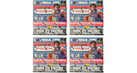 2021-22 Panini Prizm Basketball Mega Box (Pink Ice Prizms) 4x Lot
