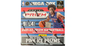 2021-22 Panini Prizm Basketball Mega Box (Pink Ice Prizms)