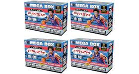 2021-22 Panini Prizm Basketball Mega Box (Red Ice Prizms) 4x Lot