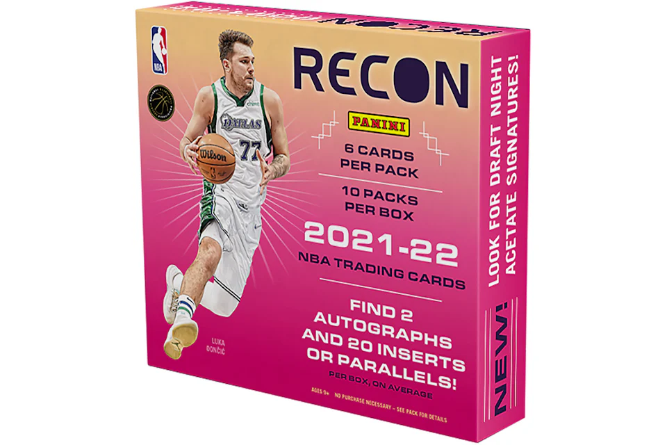 2021-22 Panini Recon Basketball Hobby Box