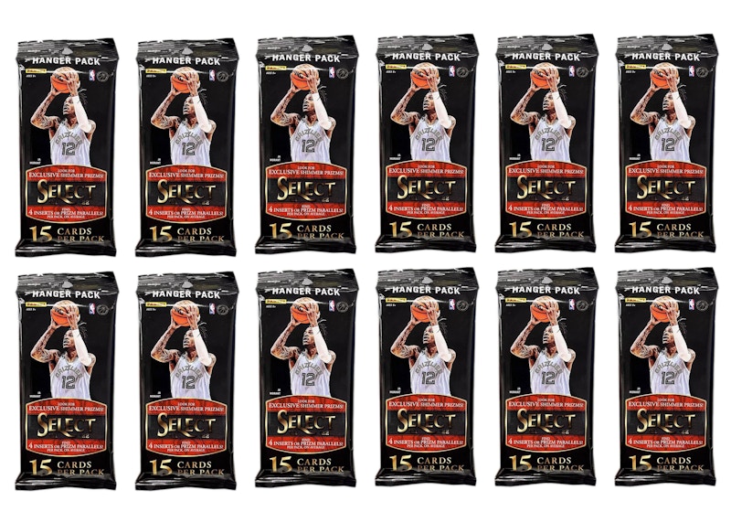 202122 Panini Select Basketball Hanger Pack 12x Lot 202122 DE