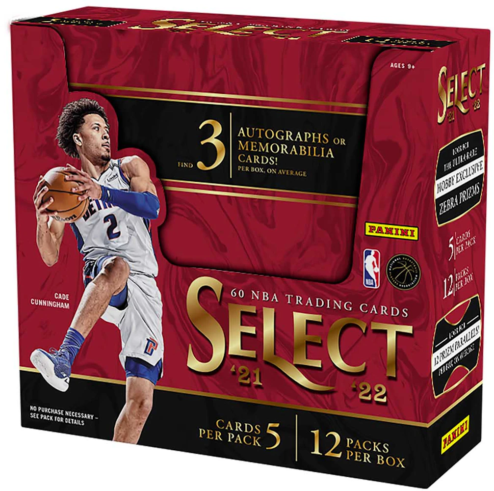 2021-22 Panini Select Basketball Hobby Box - 2021-22 - US