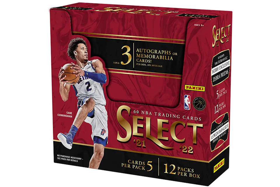 2021-22 Panini Select Basketball Hobby Box