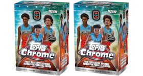 2021-22 Topps Chrome Overtime Elite Basketball Blaster Box 2x Lot