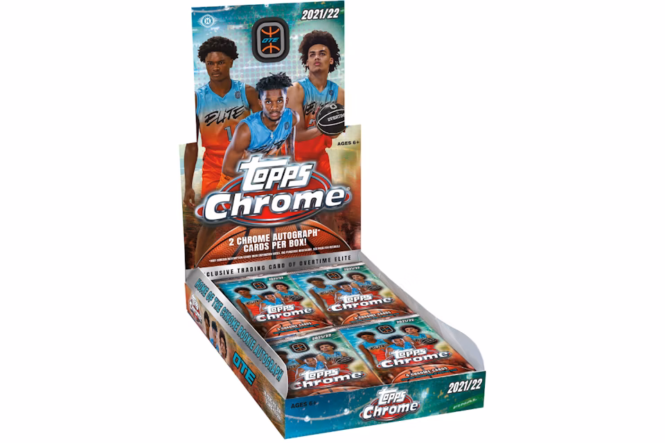 2021-22 Topps Chrome Overtime Elite Basketball Hobby Box