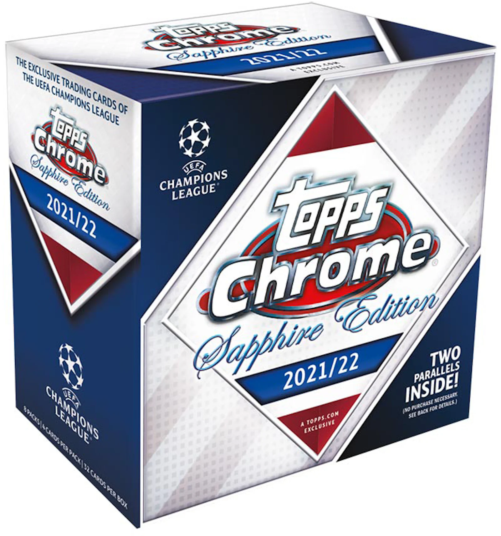 2021-22 Topps Chrome UEFA Champions League Sapphire Edition
