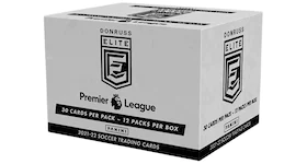 2021-22 Topps Donruss Elite Premier League Soccer Factory Sealed Multi-Pack Cello Fat Pack Box (UK Exclusive)