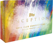 2021-22 Topps Inception UEFA Club Competitions Champions League Soccer Hobby Box