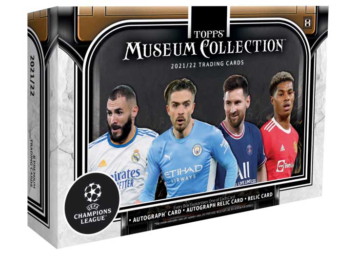 2021-22 Topps Museum Collection UEFA Champions League Soccer Hobby ...