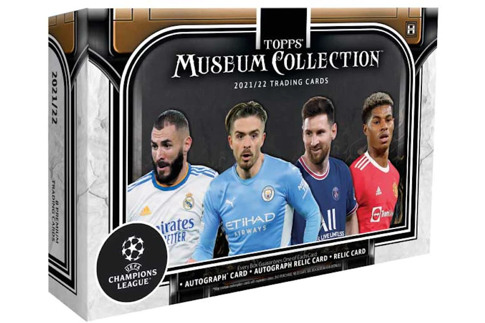 2021-22 Topps Museum Collection UEFA Champions League Soccer Hobby Box