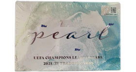 2021-22 Topps Pearl UEFA Champions League Soccer Hobby Box