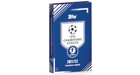 2021-22 Topps UEFA Champions League Soccer 1st Edition Hobby Box