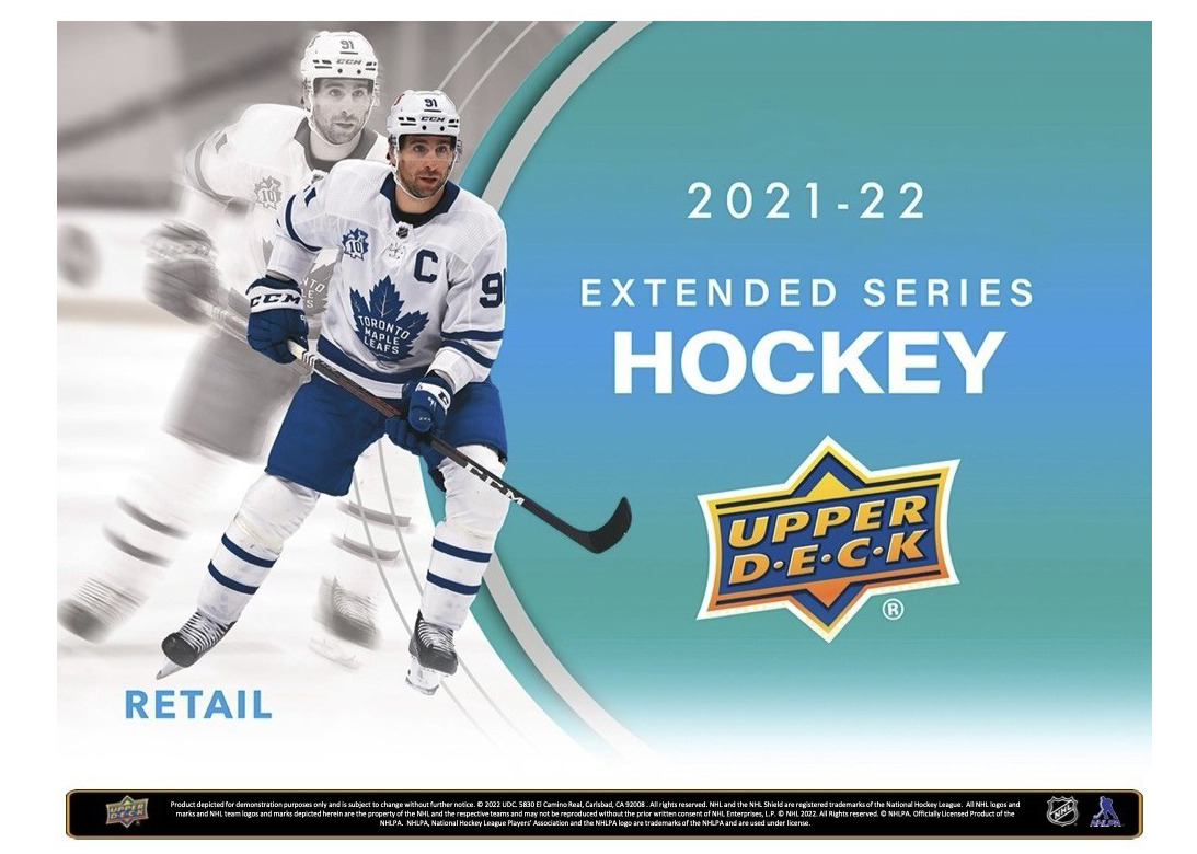2021-22 Upper Deck Extended Series Hockey 24-Pack Retail Box 