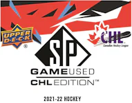 2021-22 Upper Deck SP Game Used CHL Hockey Hobby Box