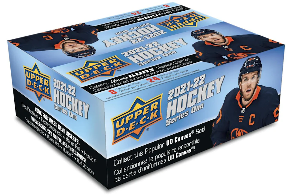 2021-22 Upper Deck Series One Hockey Retail 24-Pack Box